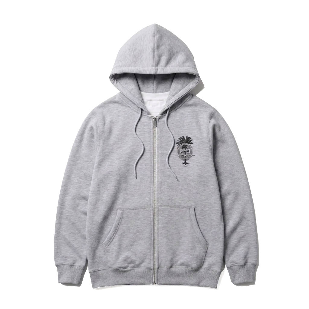 Sweater Zipper Hoodie Palestine SOTT Misty