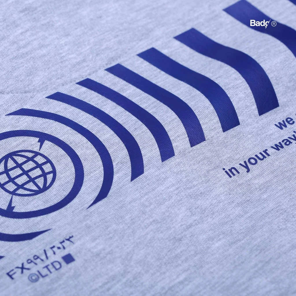 Sweater Pullover Hoodie CIRCLE LOG Misty - Image 4