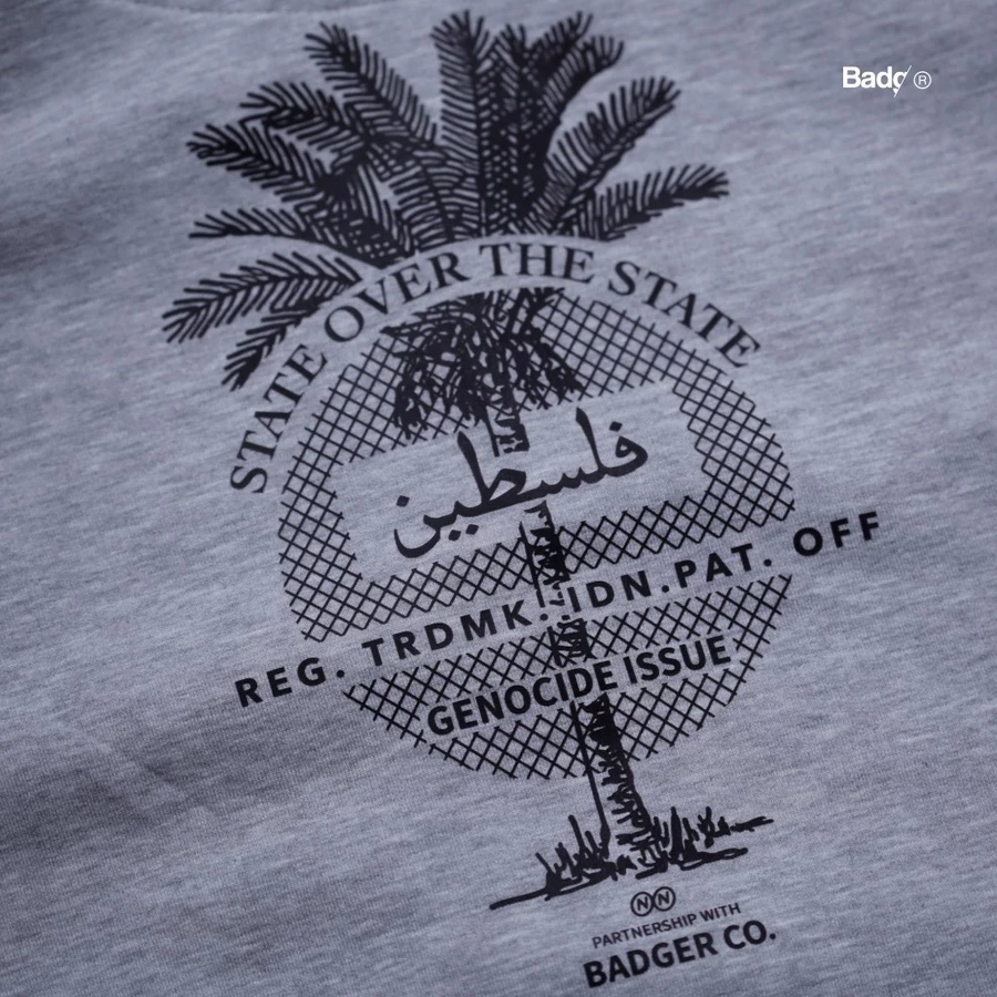 Sweater Zipper Hoodie Palestine SOTT Misty - Image 5