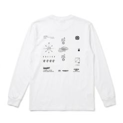 Long Sleeve CORDINATE White