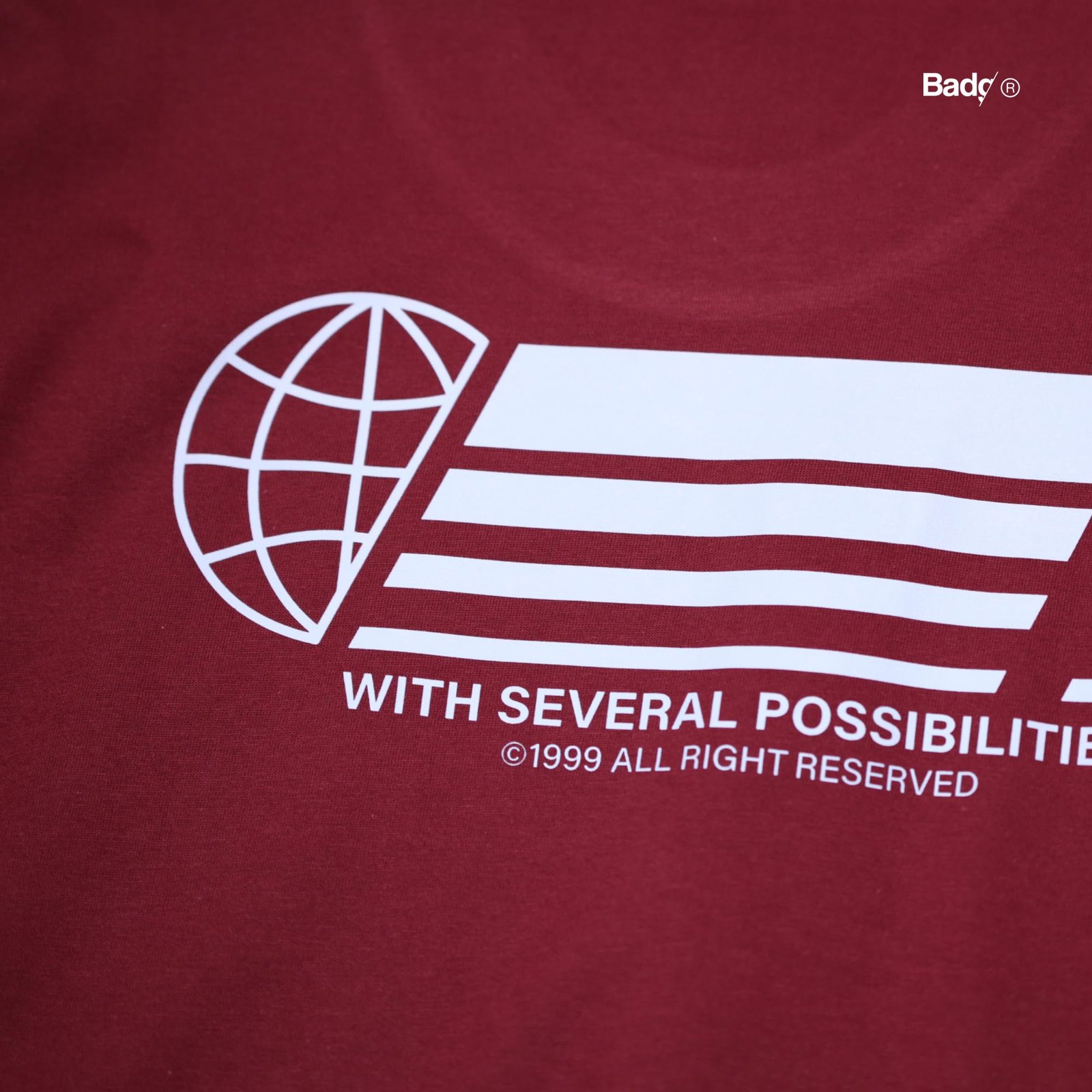 T shirt Severalpos Burgundi - Image 3