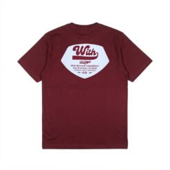 Tshirt With Burgundi