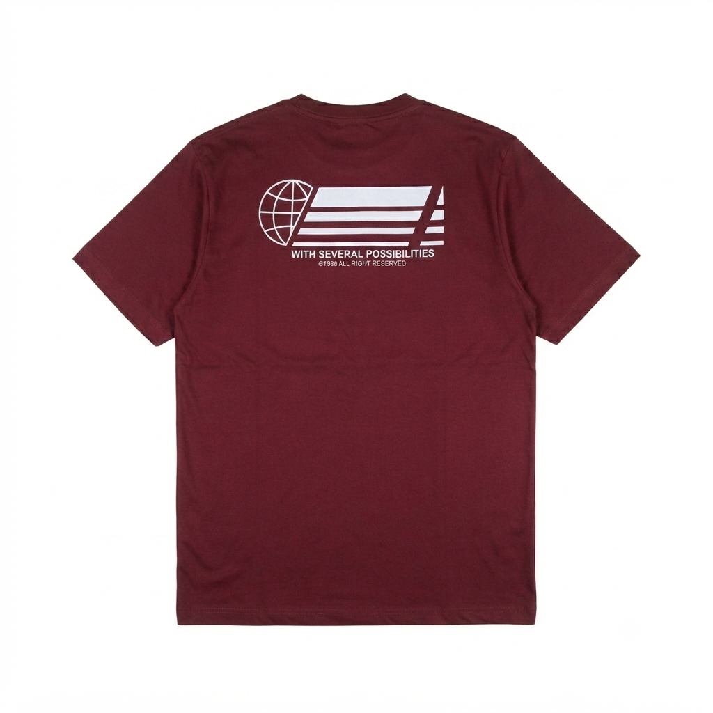 T shirt Severalpos Burgundi